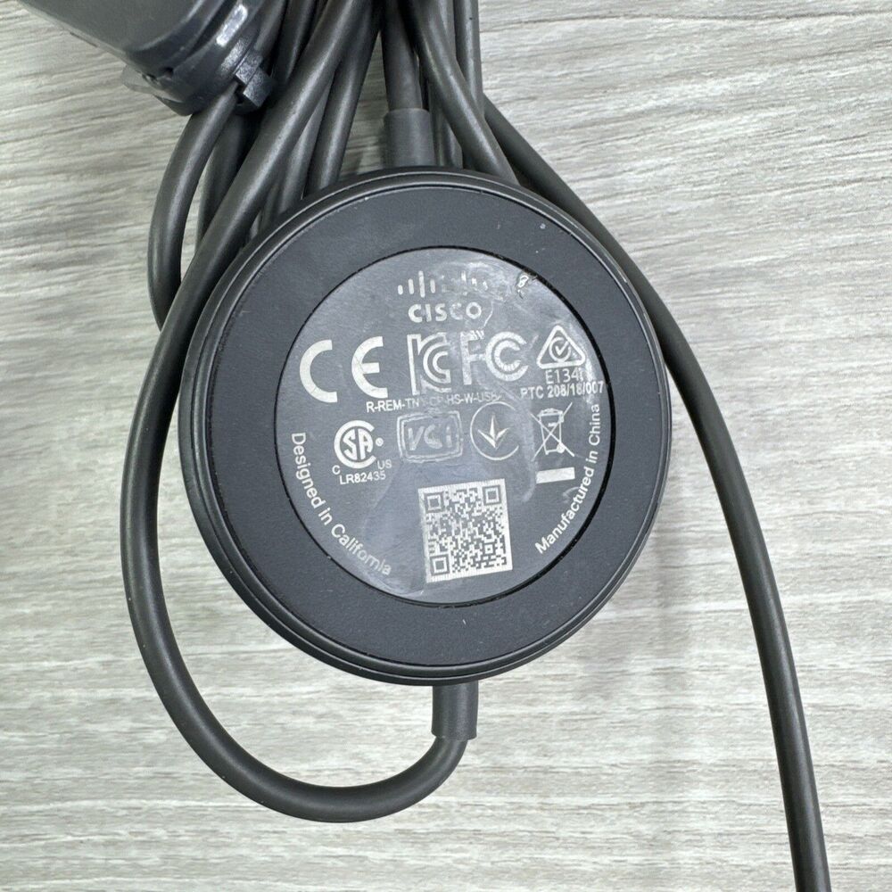 Cisco 532 Wired Dual Stereo Headset Over-the-Head Black (CP-HS-W-532-RJ) - Picture 9 of 10